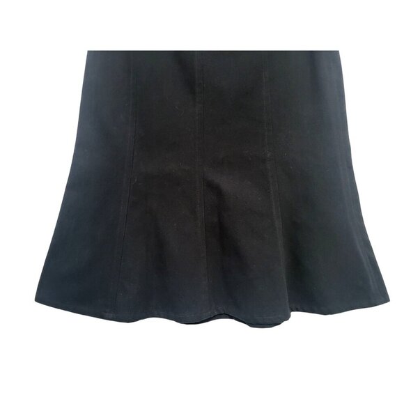 Vintage KORS by Michael Kors A-Line Skirt Bergdorf Goodman Cotton Fluted Hem - Picture 4 of 13